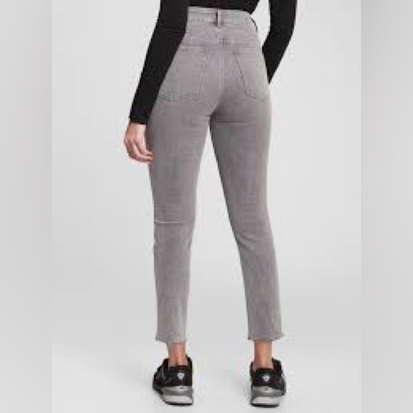 Gap Sky High Vintage Slim Gray Jeans - Picture 2 of 6